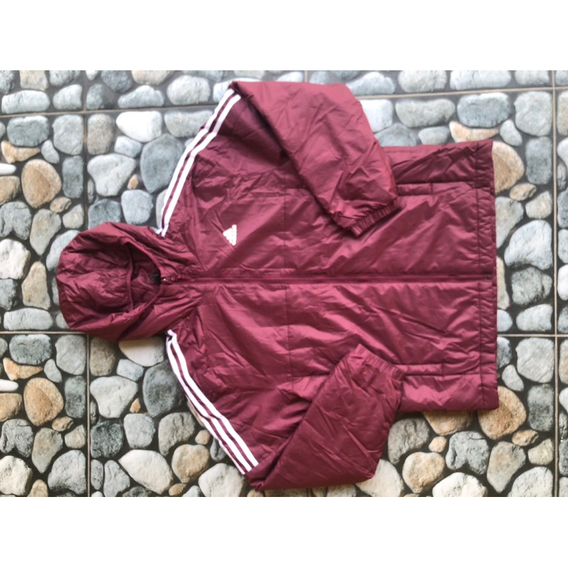 Jacket Down, Adidas, 3 Stripe, Jacket Adidas, Jacket Normal