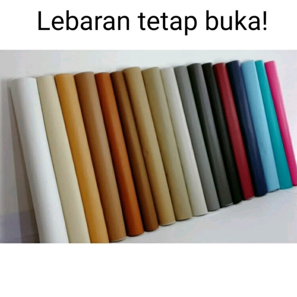 Terbaru kain oscar meteran  kulit sintetis  spons