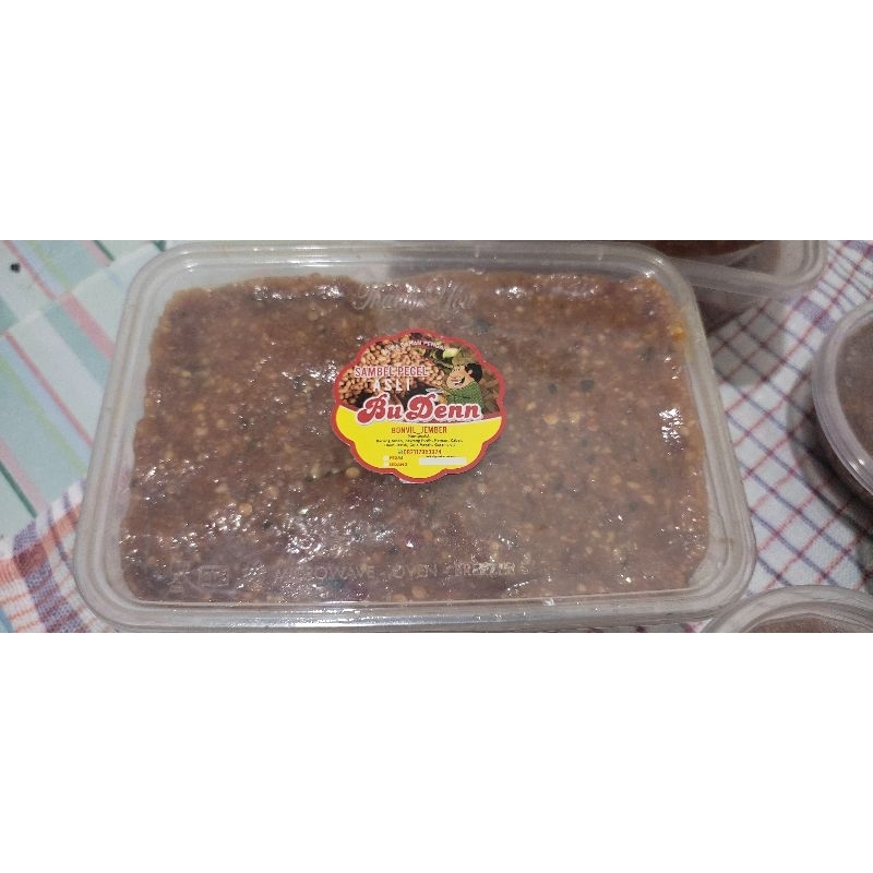 

SAMBEL PECEL KHAS BLITAR rasa PEDAS