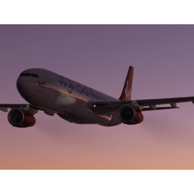 Airbus A330 in X-Plane 12