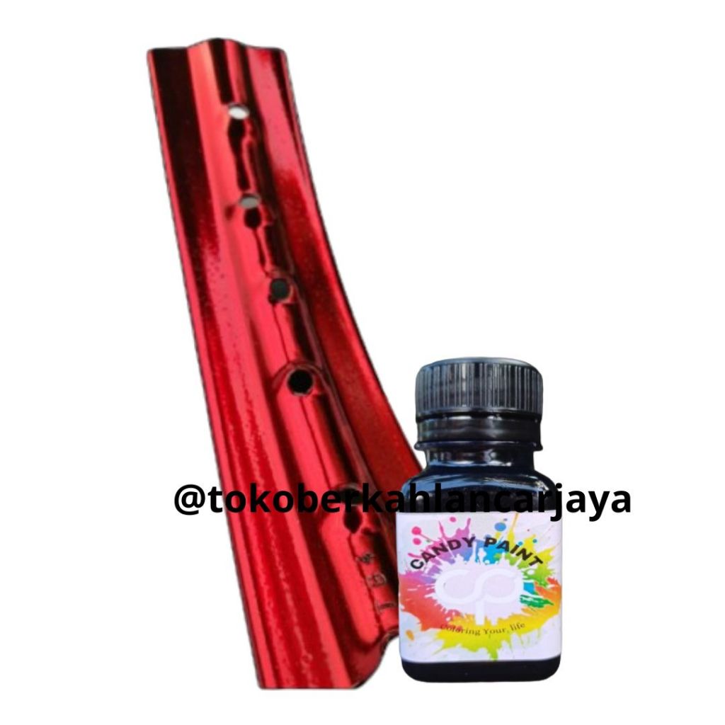 (OLES)50ML CANDY PAINT CAT LOGAM CHROME PELAPIS LOGAM INSTANT OLES CANDY PAINT