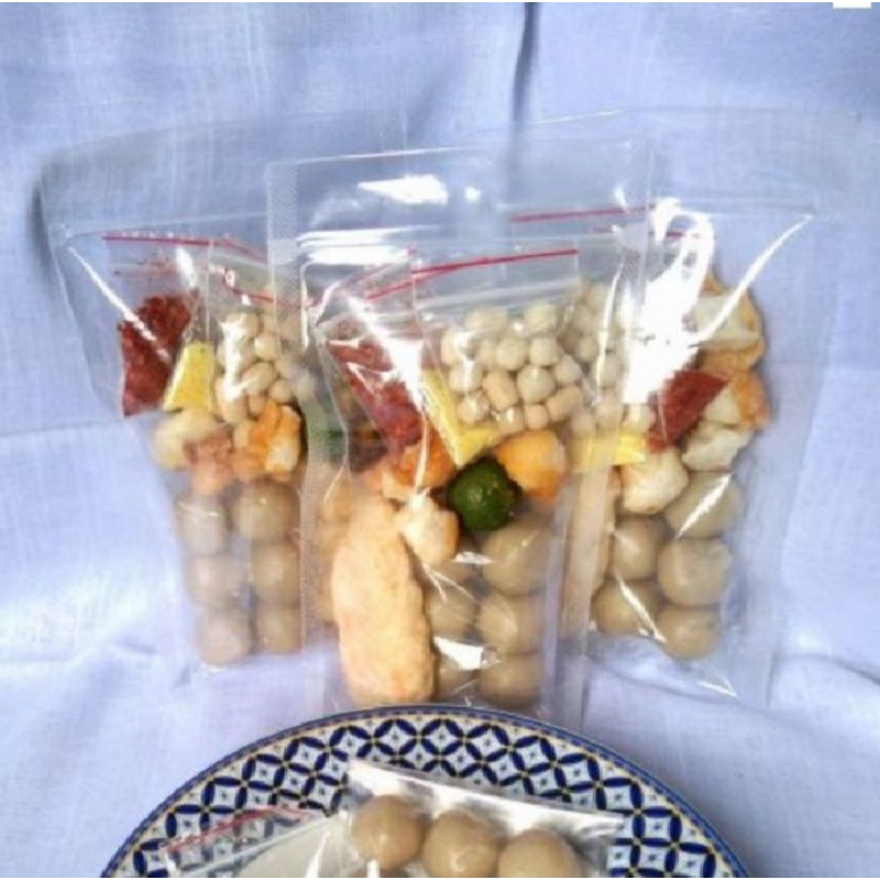 

paket hemat baso Aci instan 7 bungkus siap saji