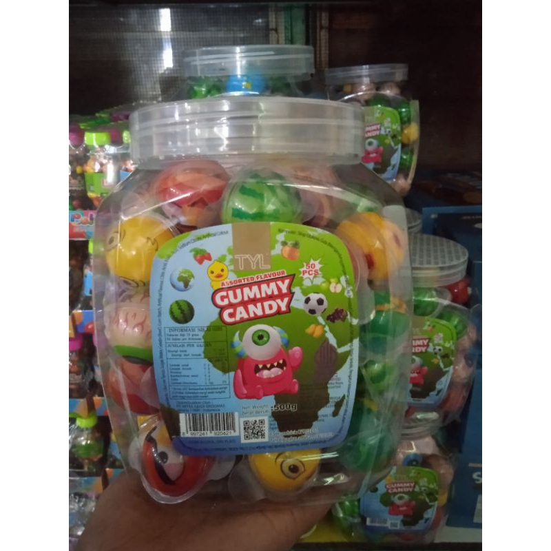 

Tyl gummy candy assorted isi 50pcs 500gram