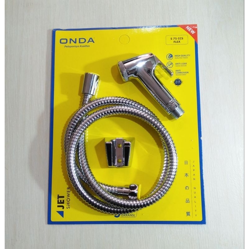 Jet Shower Onda Warna Chrome Silver