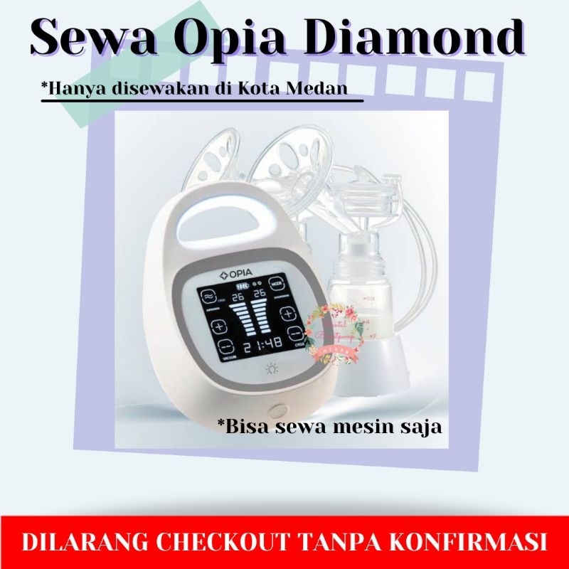 Sewa Opia Diamond Pompa Asi / Rental Breast Pump Khusus Medan
