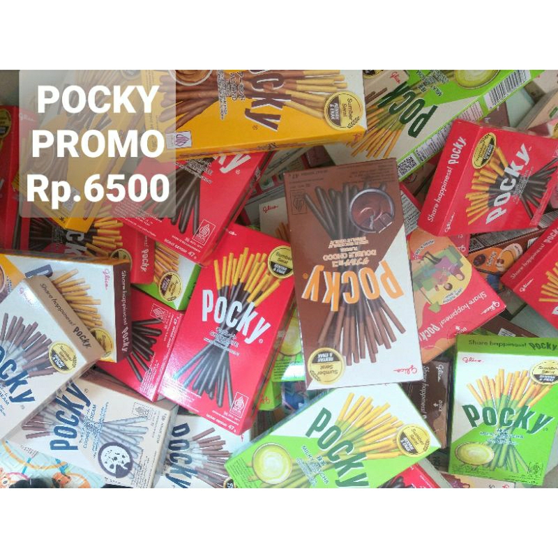 

GLICO POCKY BISKUIT PROMO 65GR ALL VARIAN NEW STOK