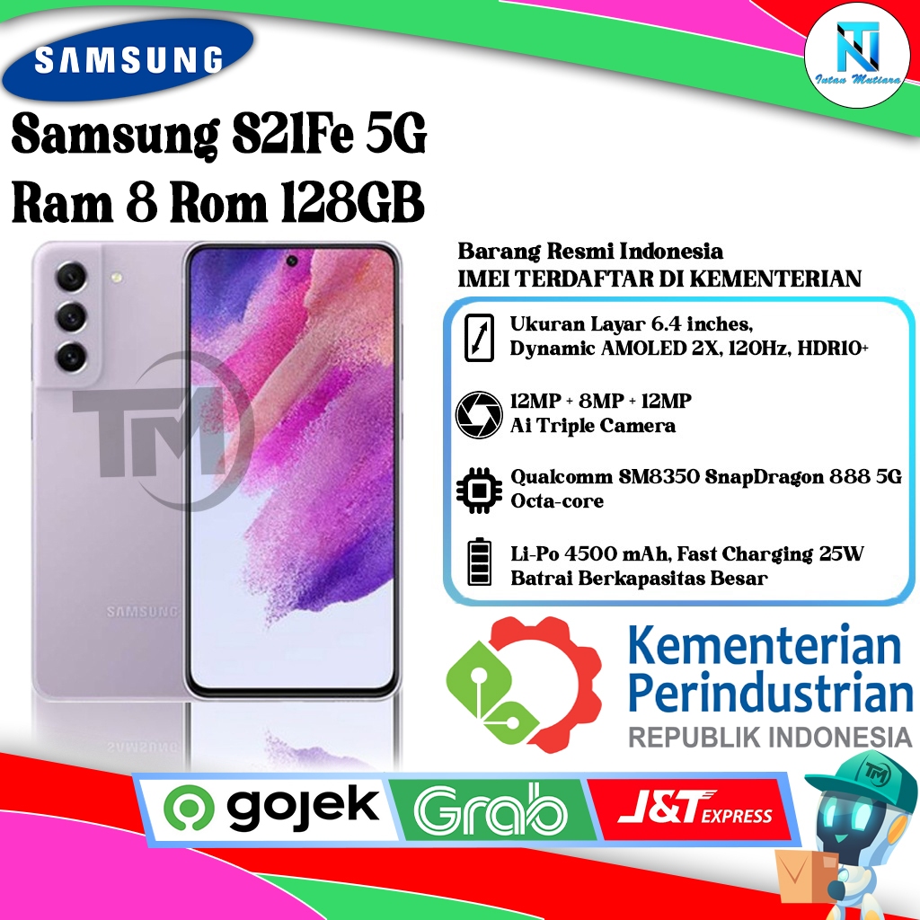 Samsung Galaxy S21 FE 5G Ram 8GB Rom 128GB