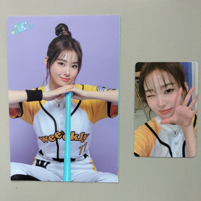 Weeekly Zoa 2021 Season's Greetings pc photocard postcard
