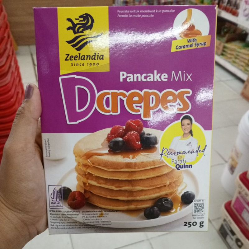 

Zeelandia pancake mix 250gr