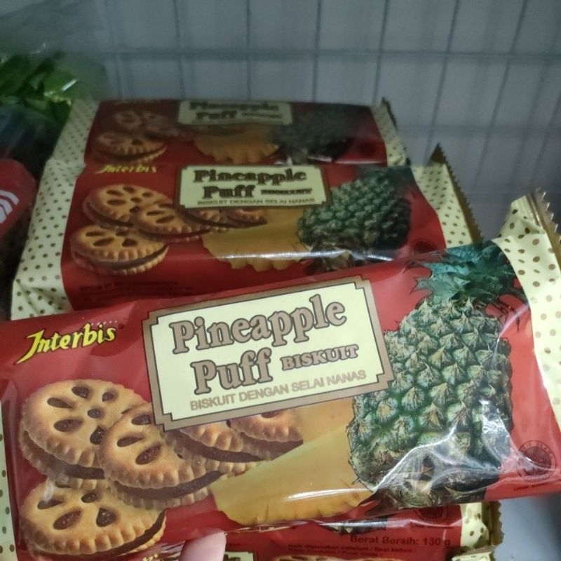 

Biskuit Pineapple/nanas berat 130gr