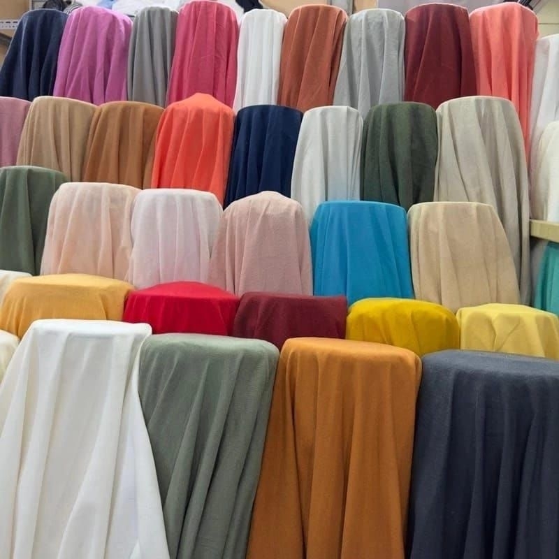 Kain Katun Linen Premium Meteran