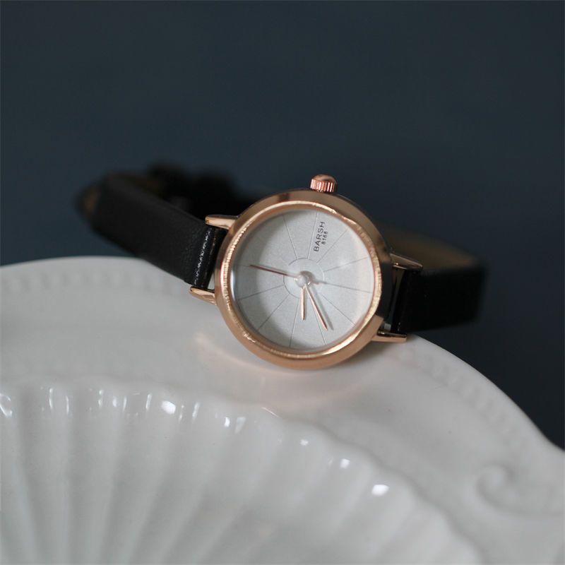 CIELO Jam Tangan Kecil Wanita Korea Kuarsa Retro Ulzzang Strap Tali Kulit Jam Analog Vintage Gaya Tahan Air Warna Bulat Kecil Jam Cewek Elegan Mewah Korea Barsh Fashion Korean Analog Woman Mini Round Watch kinian Bahan PU Leather Jam Tangan-7