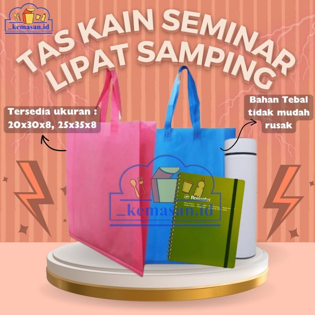 

TAS KAIN SEMINAR LIPAT SAMPING 20X30X8 - JV