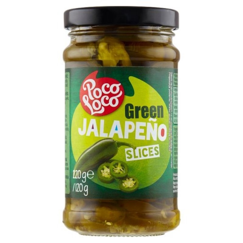 

POCO LOCO Green Jalapeno Slices 220g