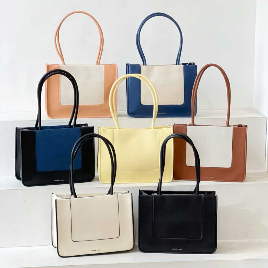 CNK Daylla Large Canvas Tote Bag (C1457)