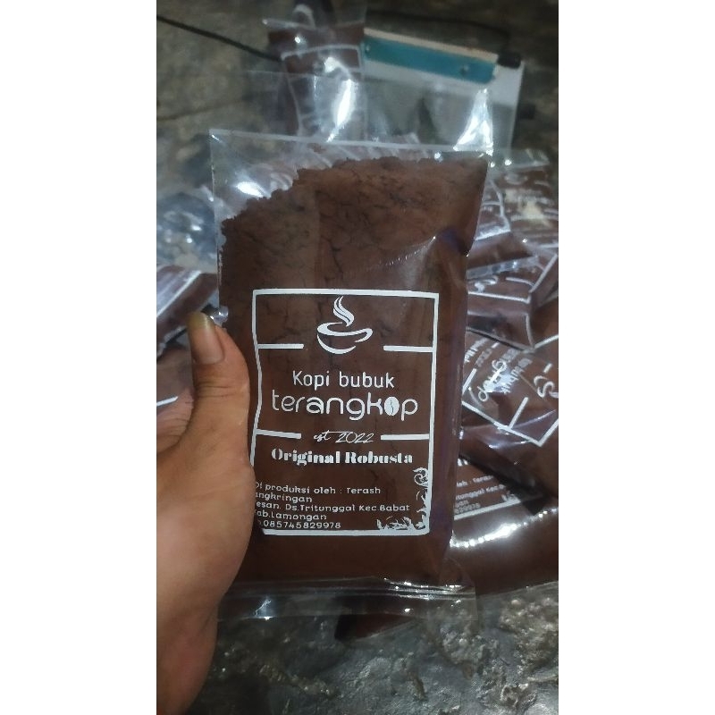 

kopi bubuk Terangkop original robusta (200gr)