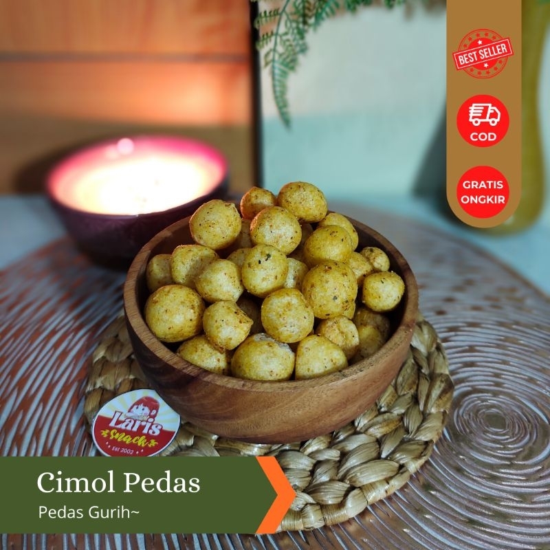 

Cimol Pedas | Laris Snack Official | Pengiriman Cimahi