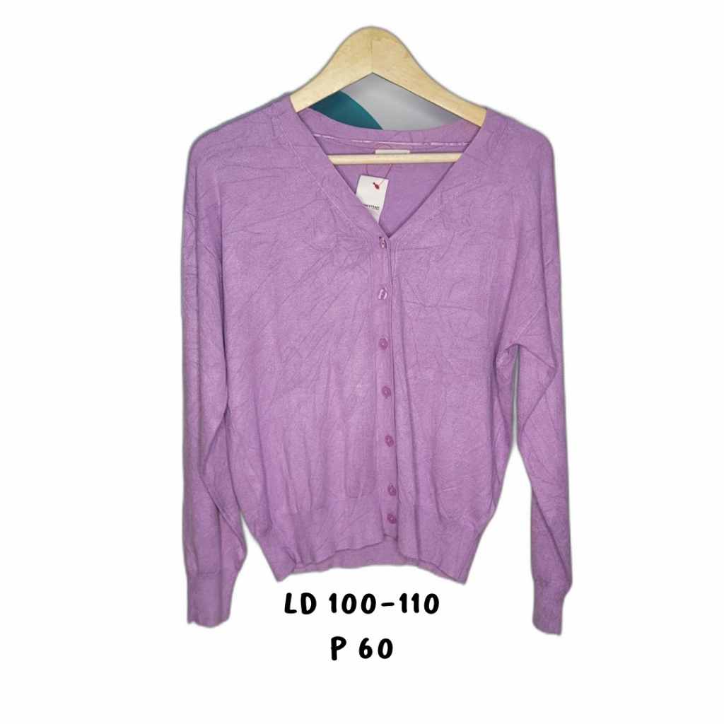 Cardigan Uniqlo Lilac