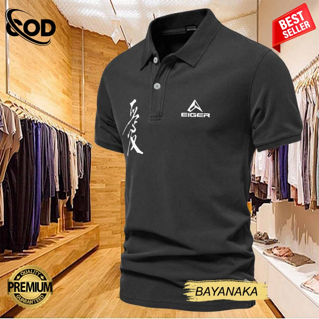 COD KAOS POLO SHIRT PRIA/WANITA KAOS POLO IMPORT POLO  CINA KIRKA 316 LOGO PUTIH /KAOS POLO ORIGINAL