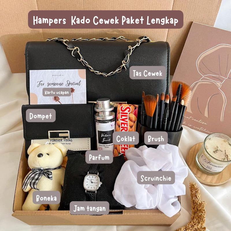 [Paket Lengkap] KADO ULANG TAHUN CEWEK TAS SLEMPANG  | HADIAH CEWEK MURAH | KADO ULANG TAHUN CEWEK M