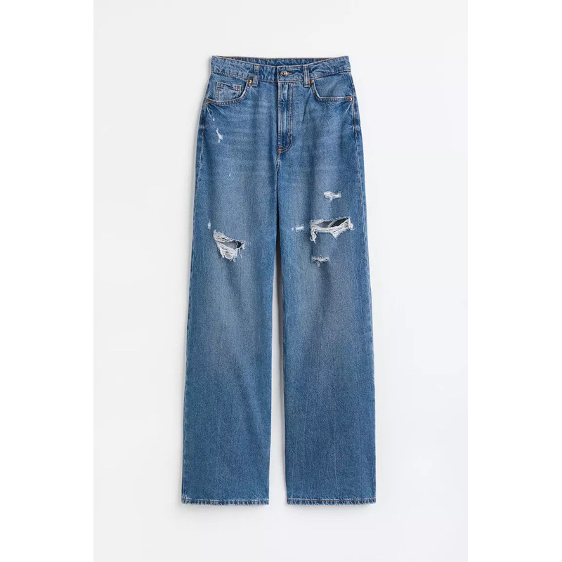 H&M Wide High Jeans