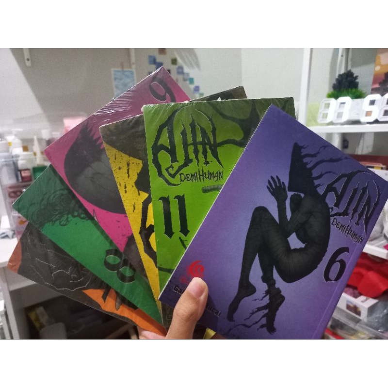1 Set Preloved Ajin Demi Human vol.6-11 [booked]
