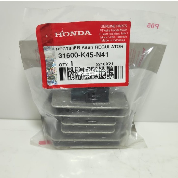 31600-K45-N41 Kiprok (Rectifier Assy Regulator) – New CBR 150R K45G 31600K45N41