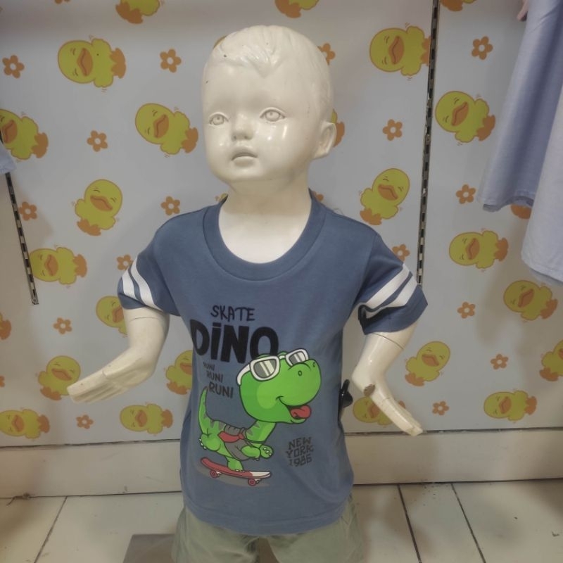 NZ BEAR ORIGINAL - T - SHIRT NZ BEAR DINO NAVY