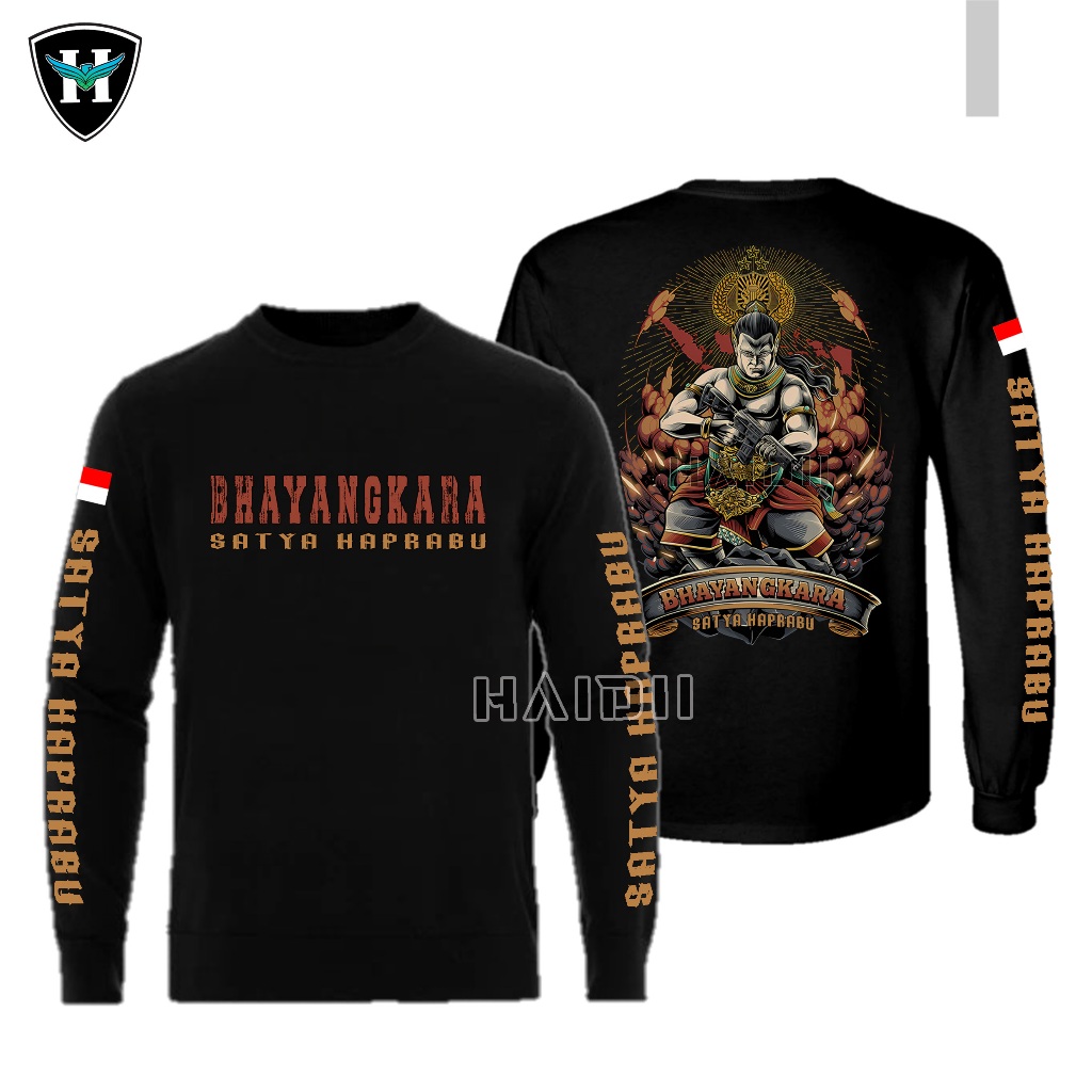 Kaos Bhayangkara / Satya Haprabu / Tangan Pendek / Tangan Panjang
