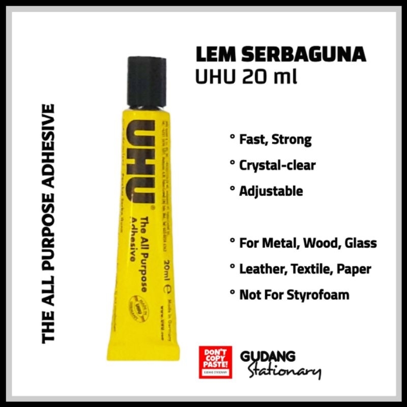 

Lem Perekat Serba Guna UHU 20 ml