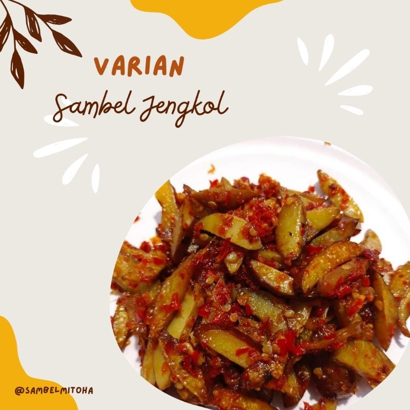 

SAMBEL JENGKOL . SAMBEL HOMEMade / SAMBEL BOTOLAN 200ML/ SAMBEL KEMASAN