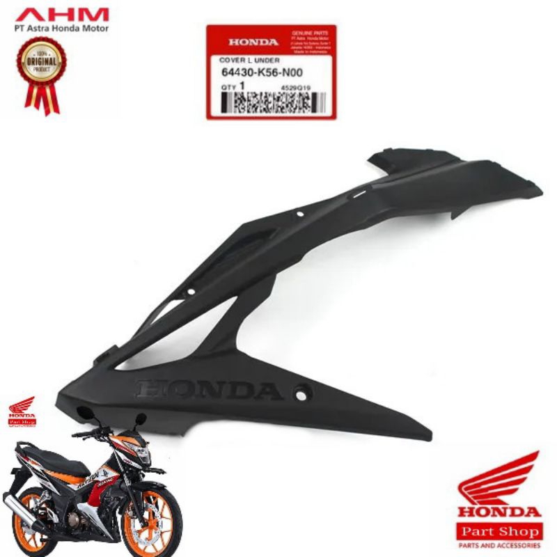 64430-K56-N00 Cover Under Sayap Kiri Dalam Sonic 150 R