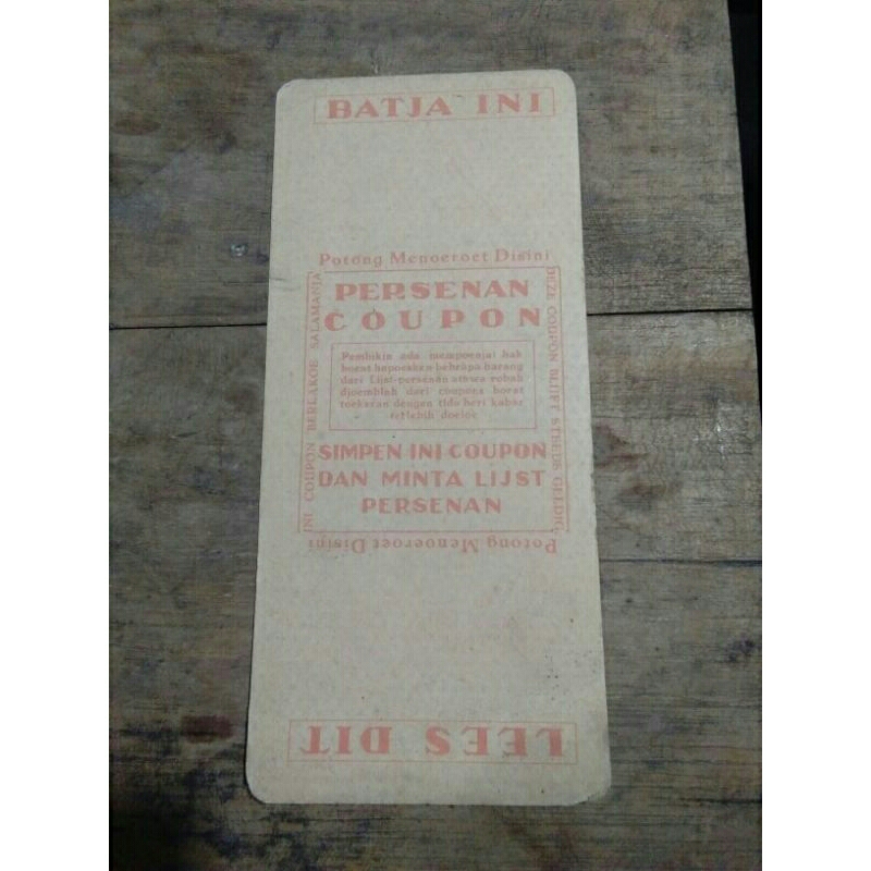 persenan coupon, langka ejaan oe