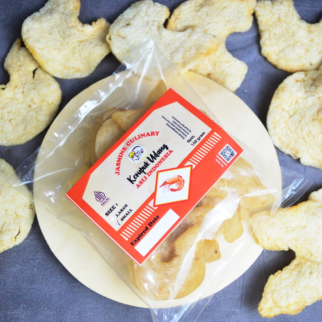 

Jenary Kerupuk Udang Asli Premium kualitas super / kerupuk bawang mentah kualitas Grade A