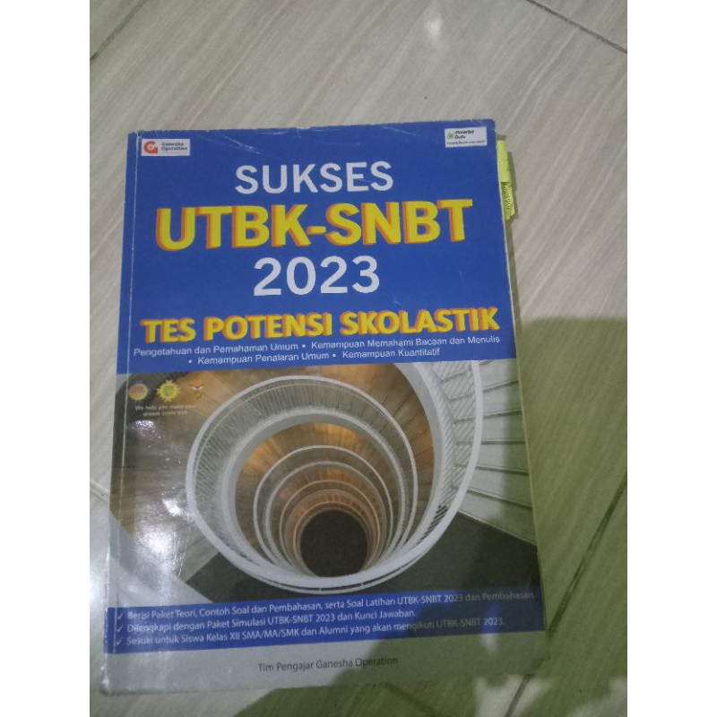 BUKU SUSKES UTBK SNBT TPS GO 2023