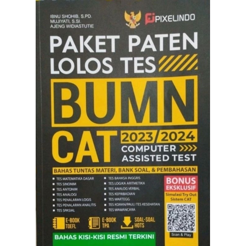 

paket paten lolos tes BUMN CAT 2023/2024