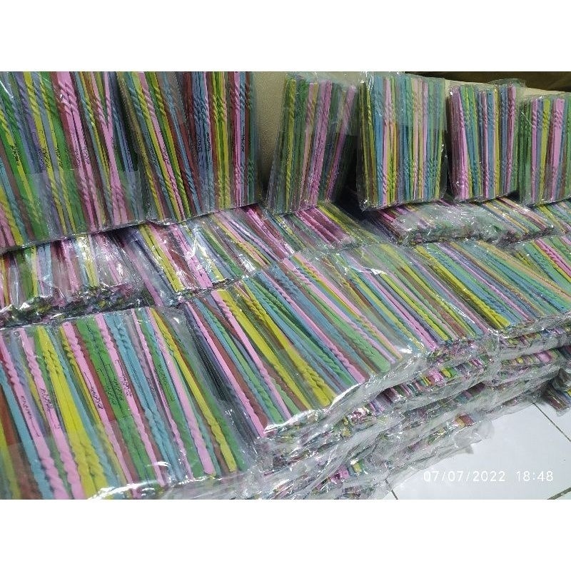 

Kalam tuding ngaji multiwarna bening 144 pcs harga grosiran murah