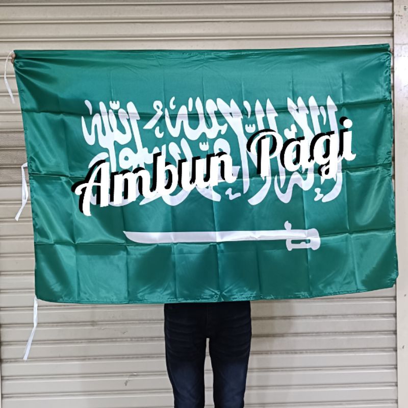 

best seller bendera negara ARAB SAUDI uk. 90cm x 135cm