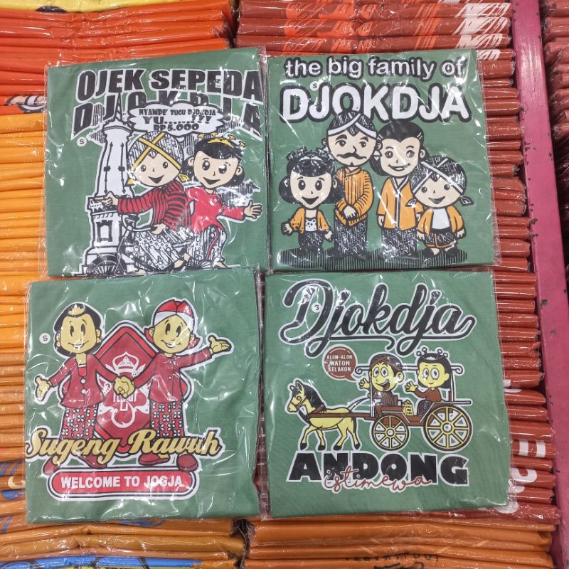 KAOS JOGJA ANAK || ATASAN ANAK || BAJU ANAK || BAJU JOGJA ANAK