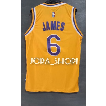 First Arrival  JERSEY BASKET NBA LA JERSEY BASKET LEBRON JAMES BAJU BASKET LA LAKERS JERSEY BASKETBA