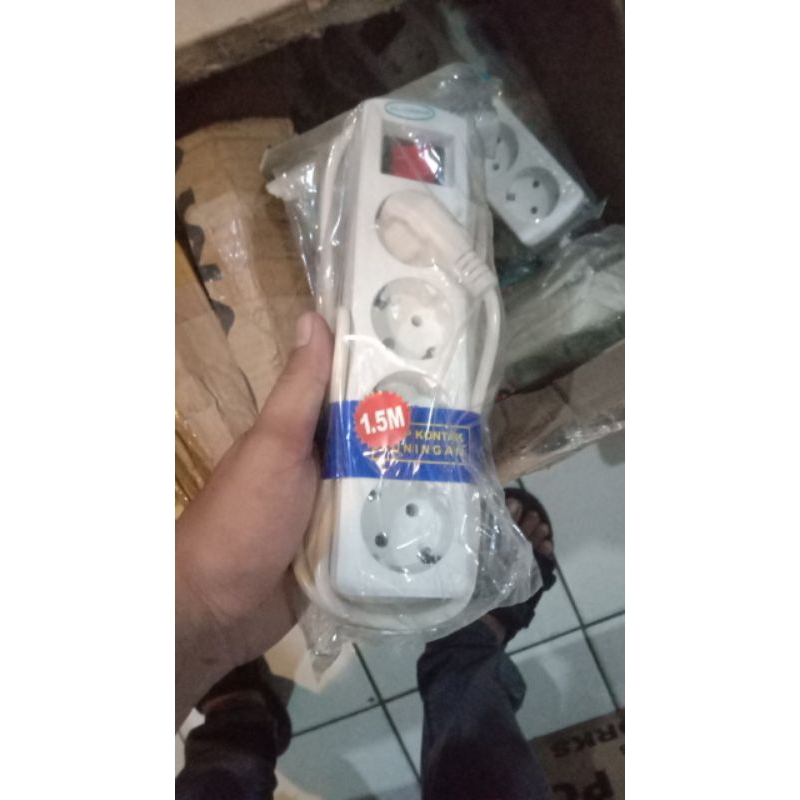 Terminal Colokan Kabel Listrik 5meter/1,5 meter