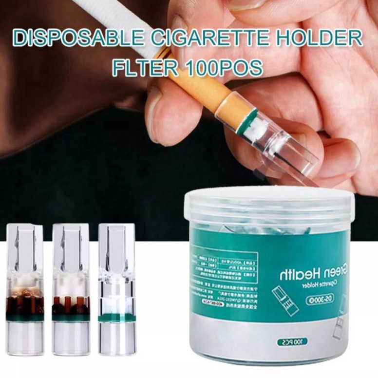 1pcs Pipa Filter Rokok Pipa Penyaring Tar Nikotin Rokok PENYARING RACUN ROKOK ART H8V6