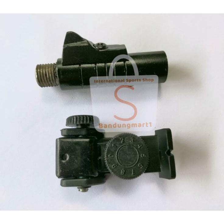 Buruan Ambil  COD Visir Pisir Fisir Set Depan Dan Belakang Untuk Laras OD13 Plus Drat Peredam By Tas