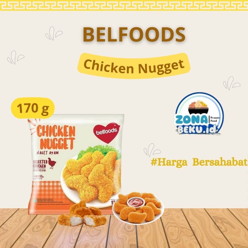 

Belfoods Chicken nugget 170g