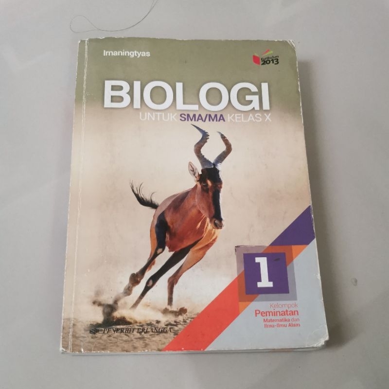 Biologi kelas 10 Penerbit Erlangga
