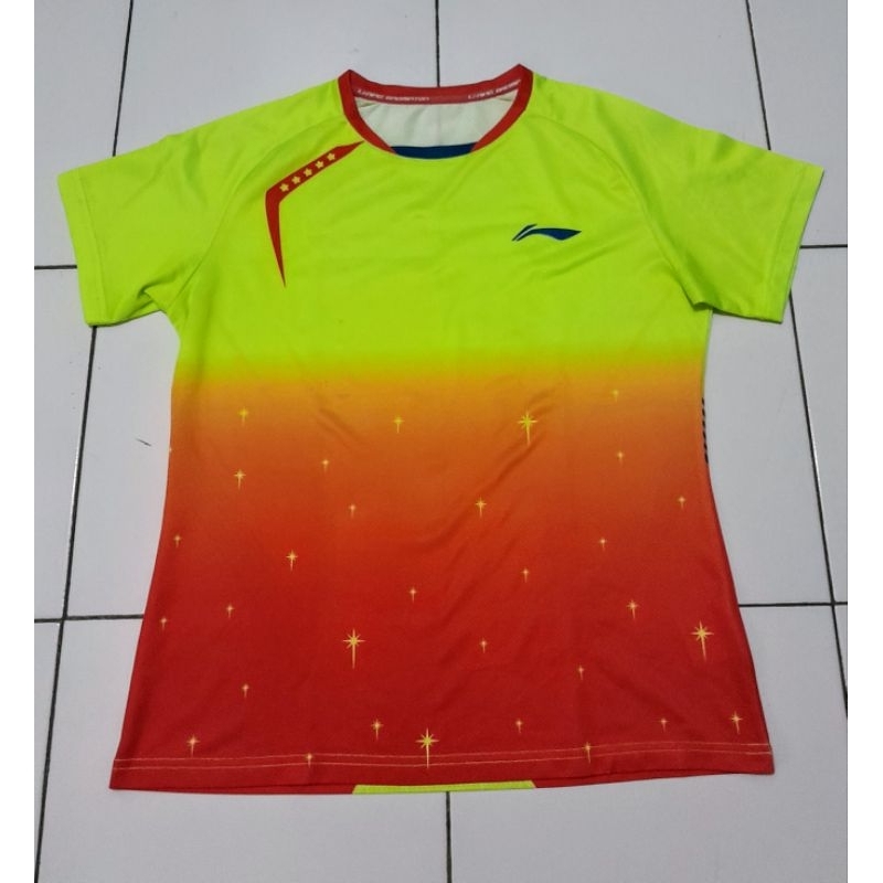 Kaos Lining Badminton Original for Women (Preloved/Second)