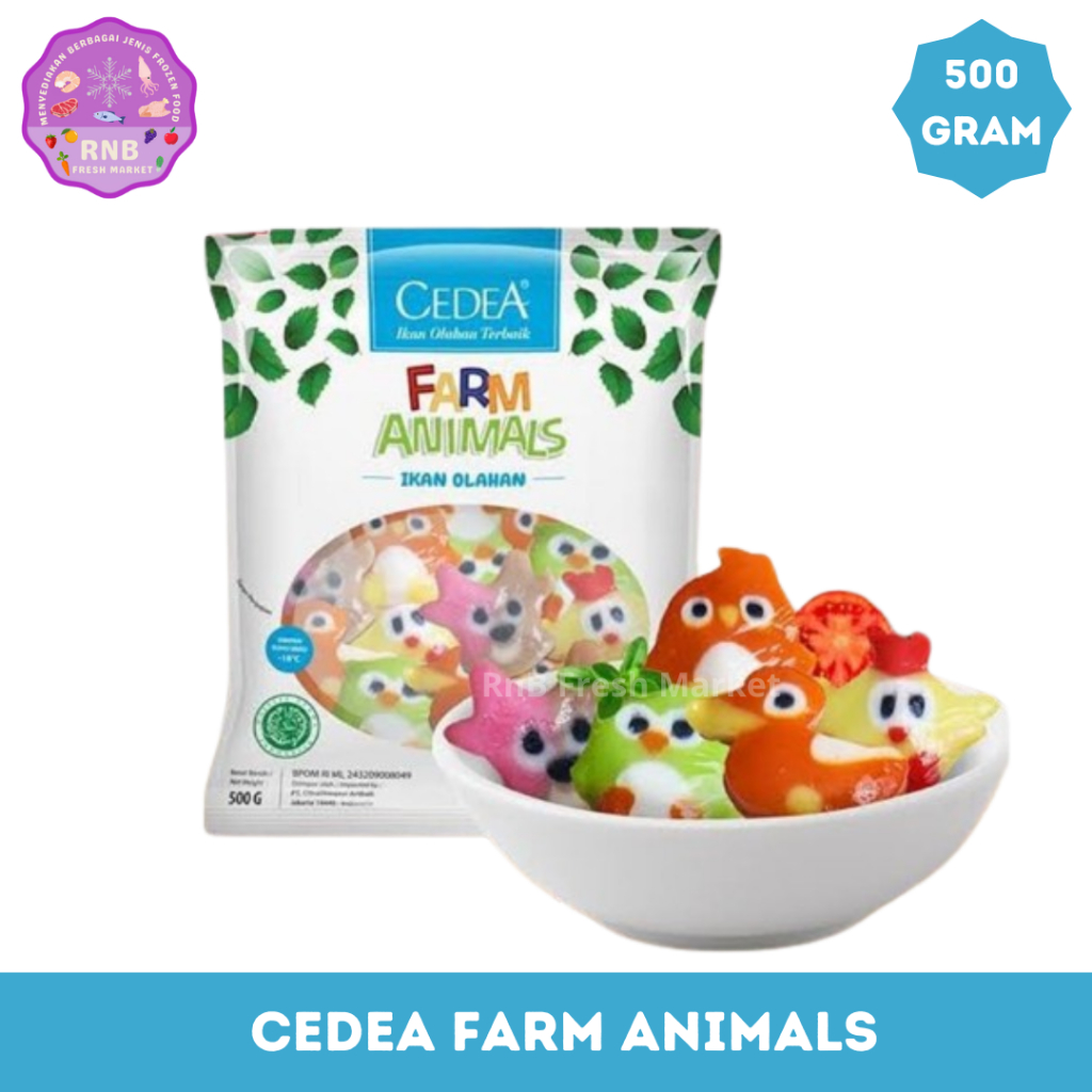 

Cedea Farm Animals Netto 500 Gram