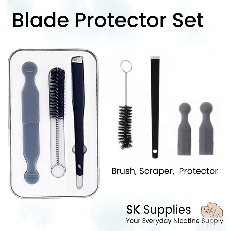 Blade Protector Scraper Brush - cleaning tools set for IQOS