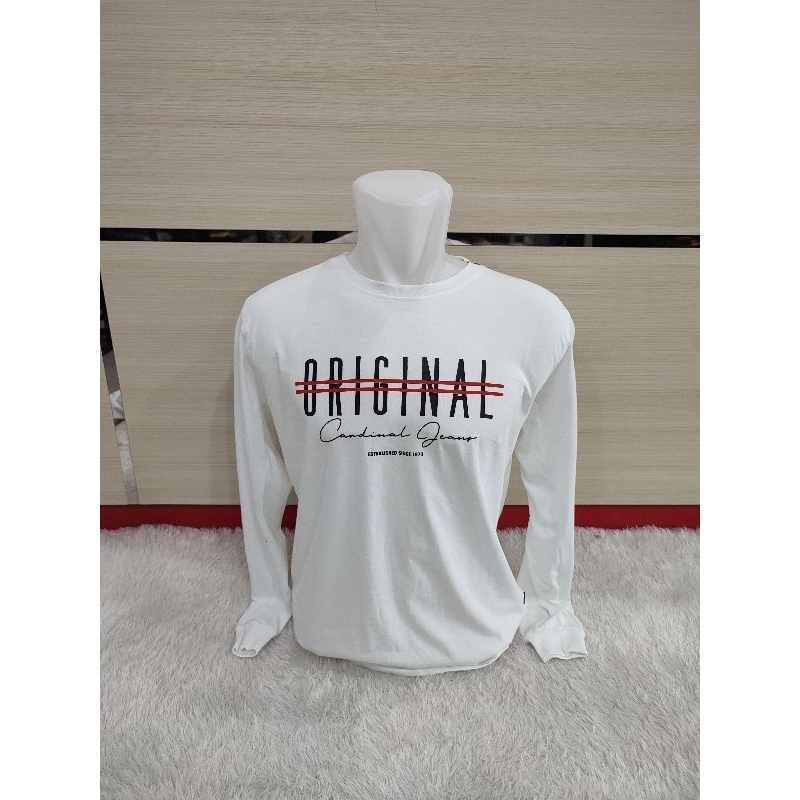 BAJU KAOS OBLONG PANJANG CARDINAL PRIA