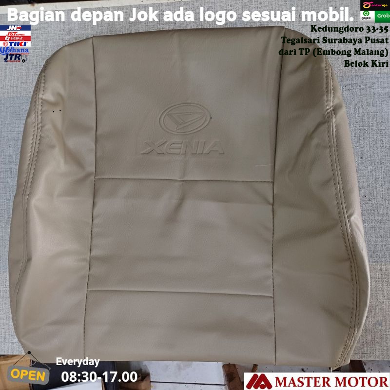 Sarung Jok Xenia Lama 2006 2007 2008 2009 2010 2011 full set Mocha Krem Hitam Abu Bungkus Jog Mobil